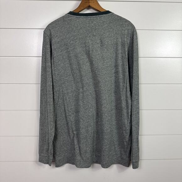 Maloja Long Sleeve Crewneck Graphic Tee Shirt Green sz M - Picture 6 of 7